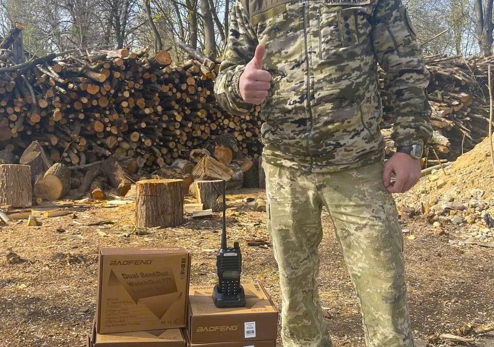 Першу партію рацій доставлено до наших бійців!