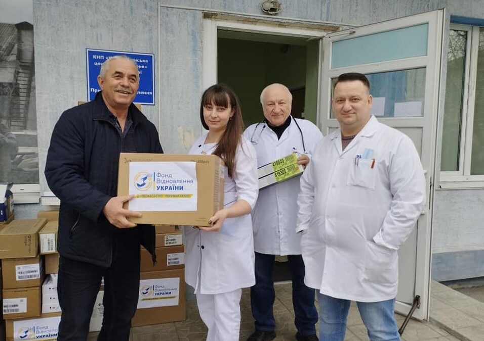 КНП “Козельщинська центральна лікарня” Козельщинської селищної ради отримала благодійну допомогу